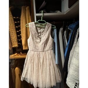 Sleeveless Polka Dot Dress